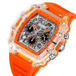 Montre SKMEI 2305 Homme – Style Sport Luxe, Six Aiguilles, Quartz, Étanche 5ATM