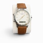 Montre SKMEI 2120 Homme – Double Affichage Analogique & Numérique, Bracelet Cuir, 3ATM