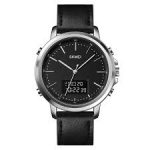 Montre SKMEI 1652 Homme – Double Affichage Analogique & Numérique, Quartz, Bracelet Cuir, 3ATM